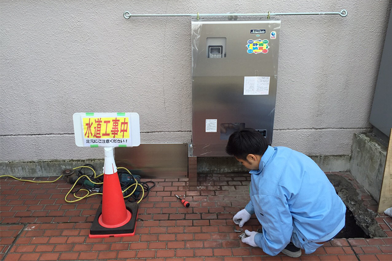 ブースターポンプの設置・修理