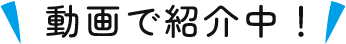 動画で紹介中！
